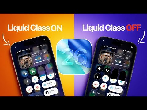 Tune OFF Liquid Glass in iOS 26